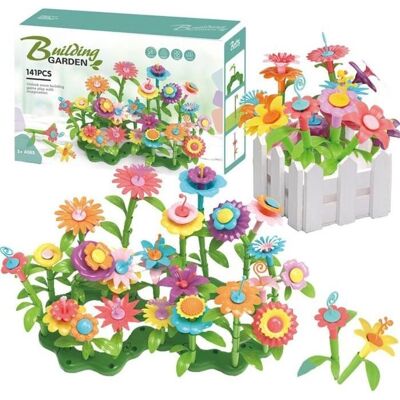 Maksik Klocki Garten Blumen - Konstruktionsspielzeug Maksik Klocki Garten Blumen - Konstruktionsspielzeug