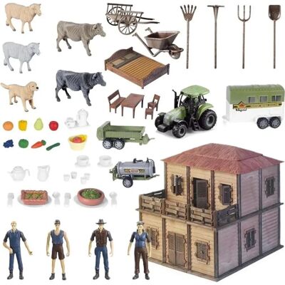 Maksik - Duży zestaw farma DIY - Rolnicy - Gosposia - Toy Set Maksik - Duży zestaw farma DIY - Rolnicy - Gosposia - Toy Set