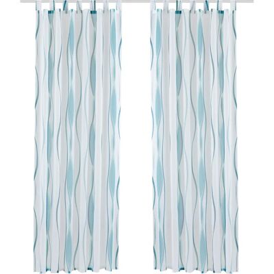 MY HOME Dimona Gardine - Voile, 2er Set, Weiß, 145x140 cm MY HOME Dimona Gardine - Voile, 2er Set, Weiß, 145x140 cm