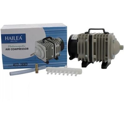 Hailea ACO-388D Compressore Aria - 80 l/min Ossigenatore per stagni/acquari Hailea ACO-388D Compressore Aria - 80 l/min Ossigenatore per stagni/acquari
