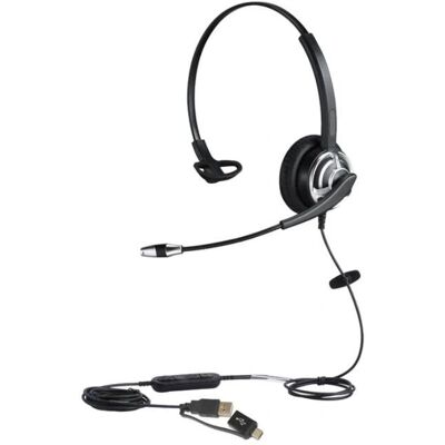 Cleyver HC60 Micro-casque USB - Mono - Publicité Cleyver HC60 Micro-casque USB - Mono - Publicité