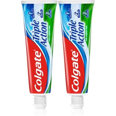 Colgate Triple Action Menthe Originale - Dentifrice Colgate Triple Action Menthe Originale - Dentifrice
