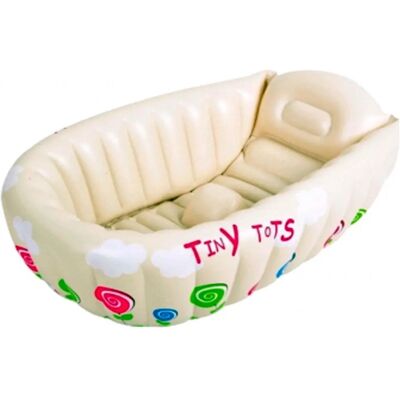 Jilong Tiny Tots Aufblasbare Baby Badewanne Reise Säuglings Waschbecken Temperatur Sensor Jilong Tiny Tots Aufblasbare Baby Badewanne Reise Säuglings Waschbecken Temperatur Sensor