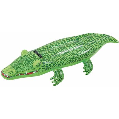 Bakaji Inflatable Crocodile Rider Swimming Pool Float - Swimming Pool Float - Kids Water Toy Bakaji Inflatable Crocodile Rider Swimming Pool Float - Swimming Pool Float - Kids Water Toy