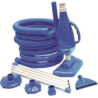 Kit de Limpieza de Piscinas Avenli - Azul, 48x20x20cm, Varilla telescópica Kit de Limpieza de Piscinas Avenli - Azul, 48x20x20cm, Varilla telescópica