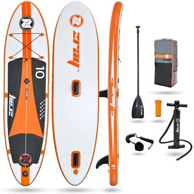 Zray Vit Windsurf Uppblåsbar SUP 10" - Mångsidig uppblåsbar paddelbräda Zray Vit Windsurf Uppblåsbar SUP 10" - Mångsidig uppblåsbar paddelbräda