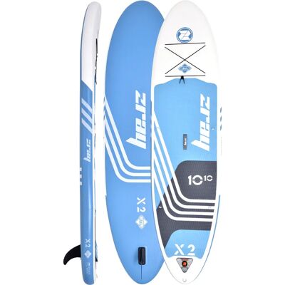 Planche Gonflable Zray X-Rider 10'10'' - Paddle Débutant - Publicité Planche Gonflable Zray X-Rider 10'10'' - Paddle Débutant - Publicité