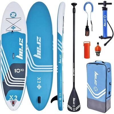 Zray X-Rider Deluxe 10’10’’ SUP - Uso Geral, Unissex, Branco/Azul Zray X-Rider Deluxe 10’10’’ SUP - Uso Geral, Unissex, Branco/Azul