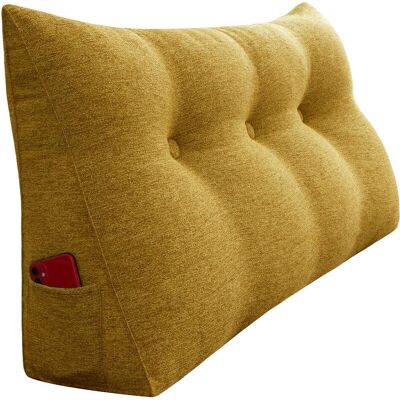 Cuscino Triangolare Ergonomico Giallo VerCart - Cuscino di Supporto Cuscino Triangolare Ergonomico Giallo VerCart - Cuscino di Supporto