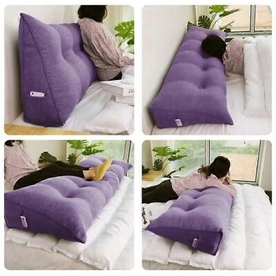 Coussin en Lino VERCART Mauve Ergonomique - Soutien du Dos - Publicité Coussin en Lino VERCART Mauve Ergonomique - Soutien du Dos - Publicité