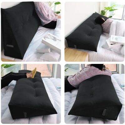 Grand coussin en forme de coin VERCART - Publicité Grand coussin en forme de coin VERCART - Publicité