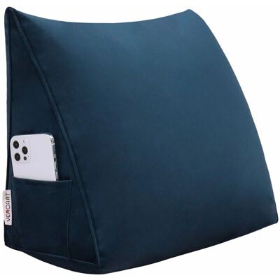 Cuscino di Supporto VERCART - Supporto Triangolare Ergonomico per Lettura & TV Cuscino di Supporto VERCART - Supporto Triangolare Ergonomico per Lettura & TV