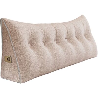 VERCART Coussin incliné Rose Clair - Oreiller de soutien pour lit et canapé - Publicité VERCART Coussin incliné Rose Clair - Oreiller de soutien pour lit et canapé - Publicité