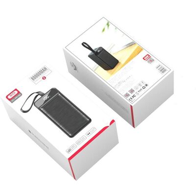 Power Bank XO PR158 - 50.000mAh - Szybkie ładowanie - Czarny Power Bank XO PR158 - 50.000mAh - Szybkie ładowanie - Czarny