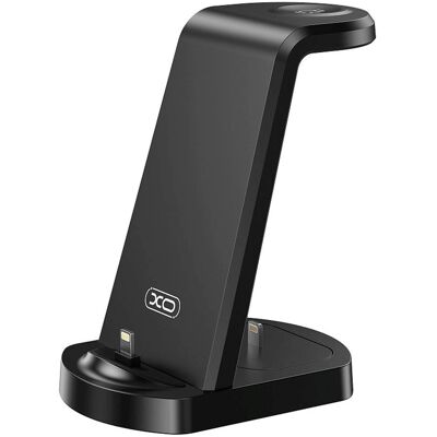 xO WX035 Stacja ładowania - 3 w 1 Bezprzewodowa ładowarka do iPhone, AirPods, Apple Watch xO WX035 Stacja ładowania - 3 w 1 Bezprzewodowa ładowarka do iPhone, AirPods, Apple Watch