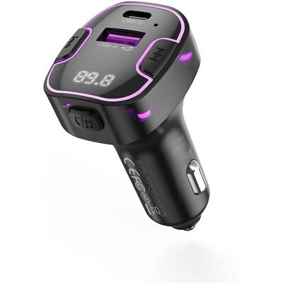 Forever Bluetooth FM Átvivő - Gyors töltés - Autós töltő Forever Bluetooth FM Átvivő - Gyors töltés - Autós töltő