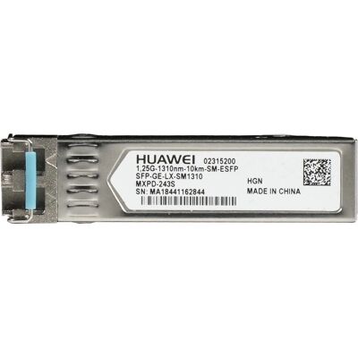 Transceptor de red Huawei SFP-GE-LX-SM1310 - 1 Gbps - 10 km - LC Transceptor de red Huawei SFP-GE-LX-SM1310 - 1 Gbps - 10 km - LC