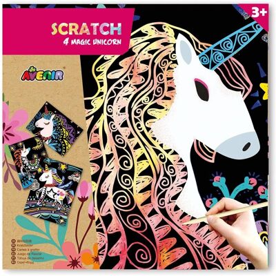 Avenir Scratch - Tête de Licorne Magique Jouet Créatif - Produit 7331545 - Publicité Avenir Scratch - Tête de Licorne Magique Jouet Créatif - Produit 7331545 - Publicité