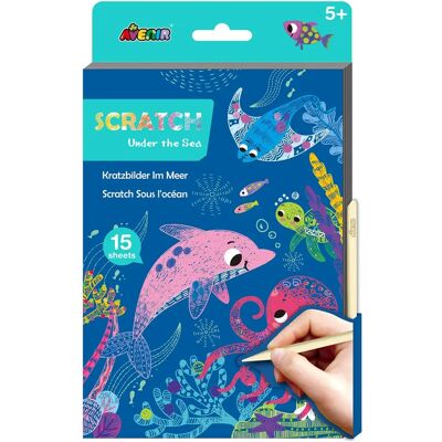 Avenir Waldfeen - Unter Wasser A5 Kratzbuch - Notizblock - 58ch221828 Avenir Waldfeen - Unter Wasser A5 Kratzbuch - Notizblock - 58ch221828