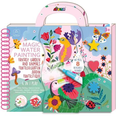 Avenir Magic Water Painting Fantasy Garden - Kinderaktivitätsbuch Avenir Magic Water Painting Fantasy Garden - Kinderaktivitätsbuch