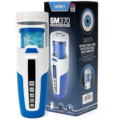 Leten Super Masturbator - 5 Ταχύτητες & Περιστροφή - USB Επαναφορτιζόμενο - Διέγερση Πέους Leten Super Masturbator - 5 Ταχύτητες & Περιστροφή - USB Επαναφορτιζόμενο - Διέγερση Πέους
