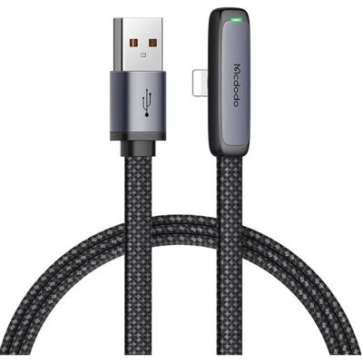 Cavo USB Mcdodo CA-2791 - 1,8m, Nero, Angolo Lightning Cavo USB Mcdodo CA-2791 - 1,8m, Nero, Angolo Lightning