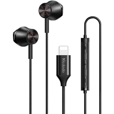 Słuchawki Lightning Mcdodo HP-4080 - In-Ear, Czarny, 20-20000Hz Słuchawki Lightning Mcdodo HP-4080 - In-Ear, Czarny, 20-20000Hz