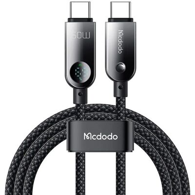 Câble USB-C Mcdodo CA-4780 - 60W 1,2m - Noir Câble USB-C Mcdodo CA-4780 - 60W 1,2m - Noir