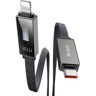 Mcdodo CA-4960 USB-C na Lightning s displejem - 1,2m - USB Kabel Mcdodo CA-4960 USB-C na Lightning s displejem - 1,2m - USB Kabel
