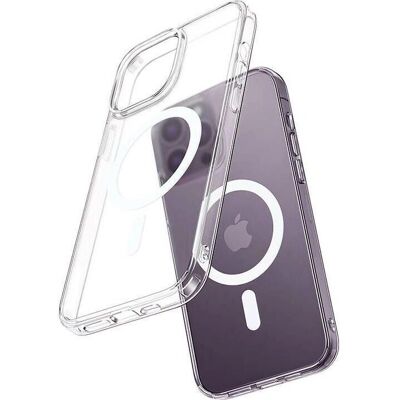 Custodia trasparente magnetica Mcdodo per iPhone 15 - MagSafe, protezione urti Custodia trasparente magnetica Mcdodo per iPhone 15 - MagSafe, protezione urti