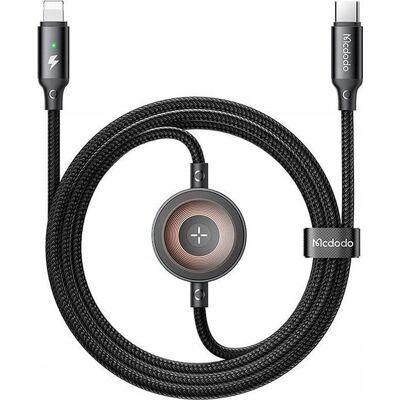 Kabel 2v1 USB-C na Lightning a nabíječka Apple Watch Kabel 2v1 USB-C na Lightning a nabíječka Apple Watch