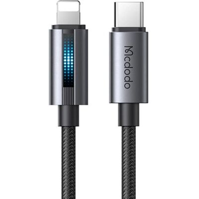 Mcdodo CA-5710 USB-Kabel - 1,2 m, Schwarz, Lightning, USB-C Mcdodo CA-5710 USB-Kabel - 1,2 m, Schwarz, Lightning, USB-C