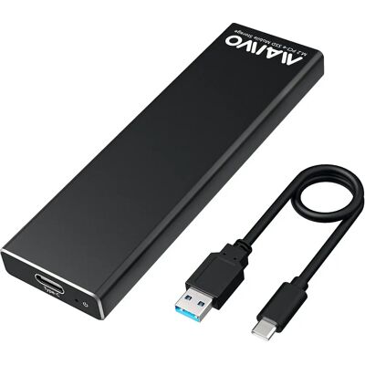 MAIWO - K1688S - Musta - USB-C 5Gbps - SSD kotelo MAIWO - K1688S - Musta - USB-C 5Gbps - SSD kotelo