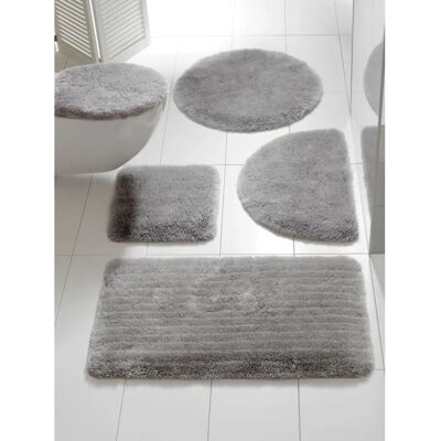 HEINE HOME Badematte - 100x60cm - Grau - Rechteckig HEINE HOME Badematte - 100x60cm - Grau - Rechteckig