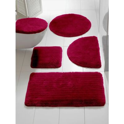 HEINE HOME Rechteckige Badematte - 90x50cm - Weinrot HEINE HOME Rechteckige Badematte - 90x50cm - Weinrot
