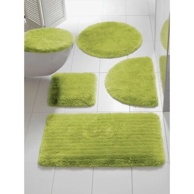 HEINE HOME Badematte - Grün - Halbrund 80x50 cm - Badematten HEINE HOME Badematte - Grün - Halbrund 80x50 cm - Badematten