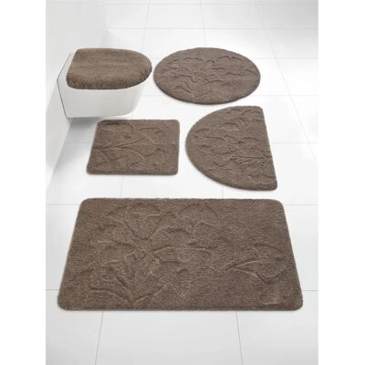 HEINE HOME Microvezel Badmat - Ginkgo Patroon - Badmat HEINE HOME Microvezel Badmat - Ginkgo Patroon - Badmat