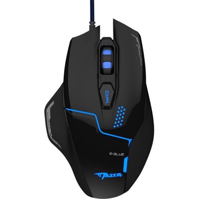 E-Blue Mazer V2 - Mouse Gaming, 2500 DPI, Ottico, 6 Pulsanti - Mouse per PC E-Blue Mazer V2 - Mouse Gaming, 2500 DPI, Ottico, 6 Pulsanti - Mouse per PC