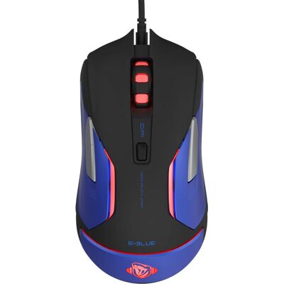 E-Blue Auroza Gaming V2 Maus - 5000 DPI, RGB, Ergonomisch E-Blue Auroza Gaming V2 Maus - 5000 DPI, RGB, Ergonomisch