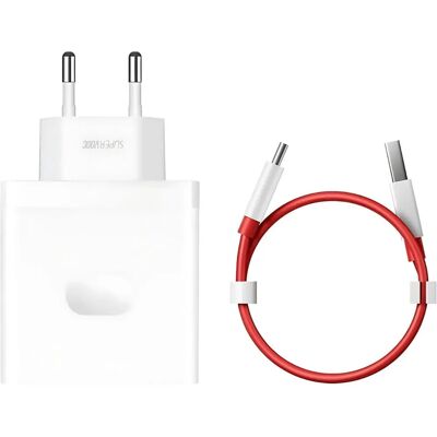 Cargador OnePlus SUPERVOOC Blanco 100W - Carga rápida - Enchufe EU Cargador OnePlus SUPERVOOC Blanco 100W - Carga rápida - Enchufe EU
