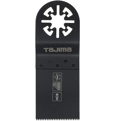 Lama multifunzione Tajima - 34 mm per legno, plastica e metallo morbido Lama multifunzione Tajima - 34 mm per legno, plastica e metallo morbido