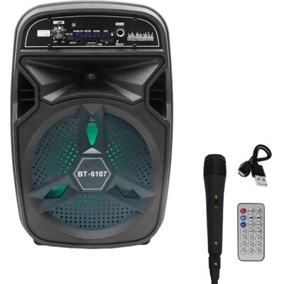 ΟΕΜ - BT-6107 - 6.5" Bluetooth - Μαύρο - Σύστημα Καραόκε ΟΕΜ - BT-6107 - 6.5" Bluetooth - Μαύρο - Σύστημα Καραόκε