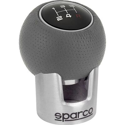 Sparco Lazio Grau Chrom Schaltknauf Sparco Lazio Grau Chrom Schaltknauf