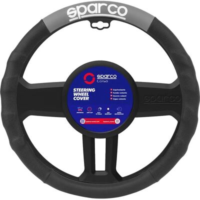 Housse de volant Sparco SPC1111GR Universelle - Noir/Gris Housse de volant Sparco SPC1111GR Universelle - Noir/Gris