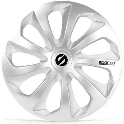 Sparco Sicilia 14 Srebrne Osłona na koło - Osłona na koło Sparco Sicilia 14 Srebrne Osłona na koło - Osłona na koło