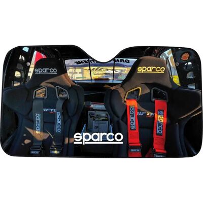 Sparco Aurinkovarjo - UV-suoja - Helppo asentaa - 130x70cm - Auringonsuoja Sparco Aurinkovarjo - UV-suoja - Helppo asentaa - 130x70cm - Auringonsuoja