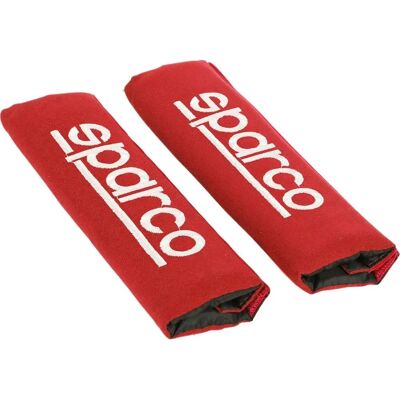 BigBuy Car Seat Belt Pads SPC - Red BigBuy Car Seat Belt Pads SPC - Red