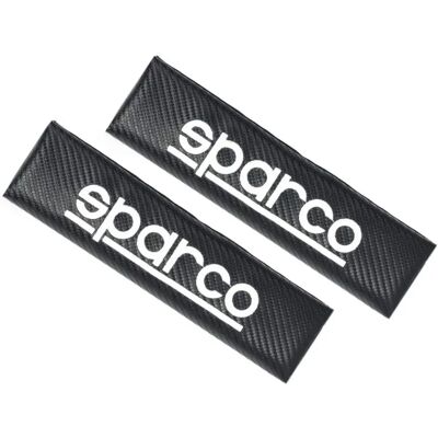 Coussin de ceinture Sparco Carbono - Charbon - Publicité Coussin de ceinture Sparco Carbono - Charbon - Publicité