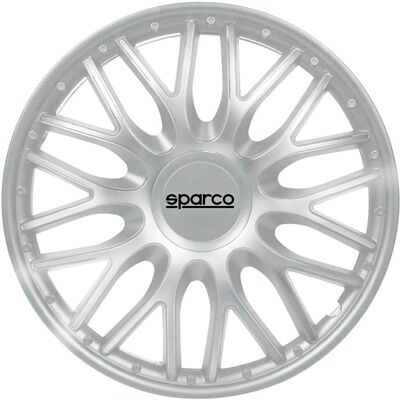 Sparco SPC1396SV Silber 13 Zoll Radkappen - Radkappen Sparco SPC1396SV Silber 13 Zoll Radkappen - Radkappen