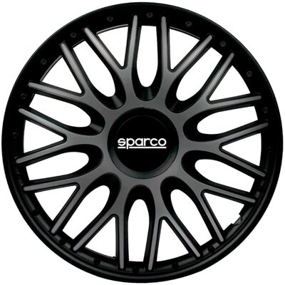 Ensemble de Protections de Roues Sparco 13 pouces Gris/Noir Ensemble de Protections de Roues Sparco 13 pouces Gris/Noir